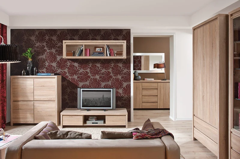 Kaspian — Wall-Mounted Glazed Display Cabinet