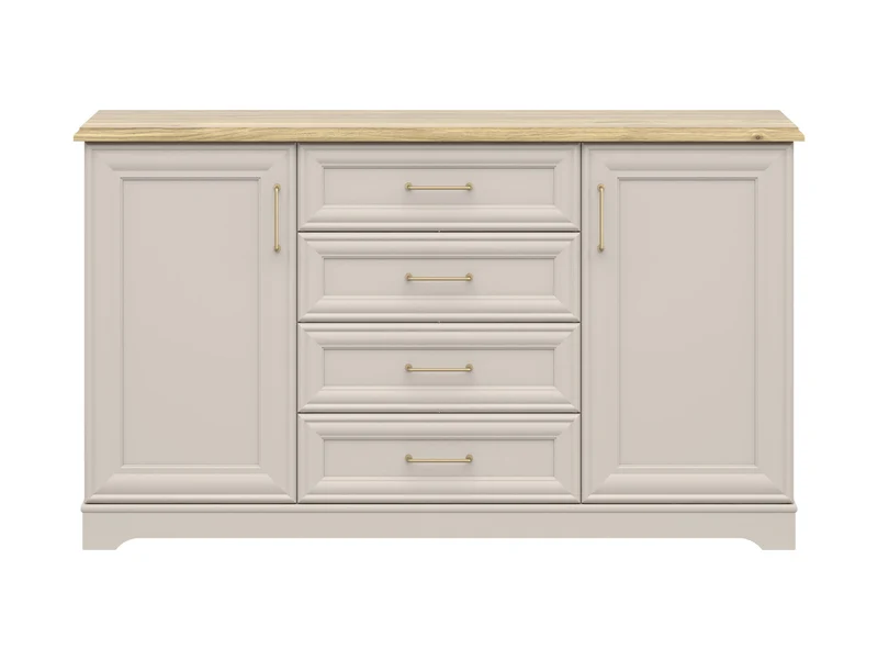 Anga — Sideboard 154 cm with 4 Drawers & 2 Doors