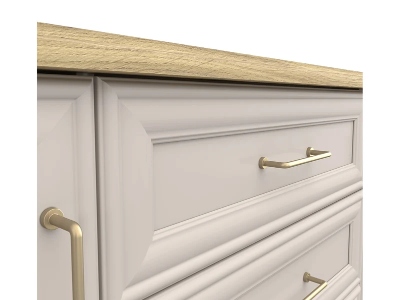 Anga — Sideboard 154 cm with 4 Drawers & 2 Doors