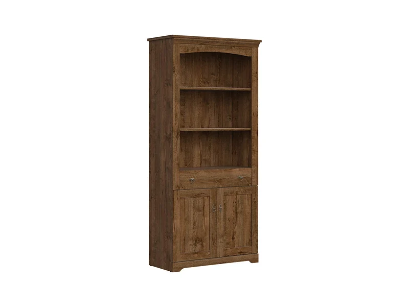 Patras — Bookcase with 2 Doors & Drawer