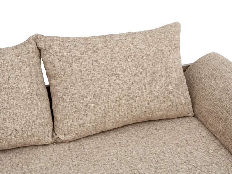 Malcolm Extendable Daybed Set | Monument Oak | Mattress, 2 Headboards & 3 Cushions | 80–160cm