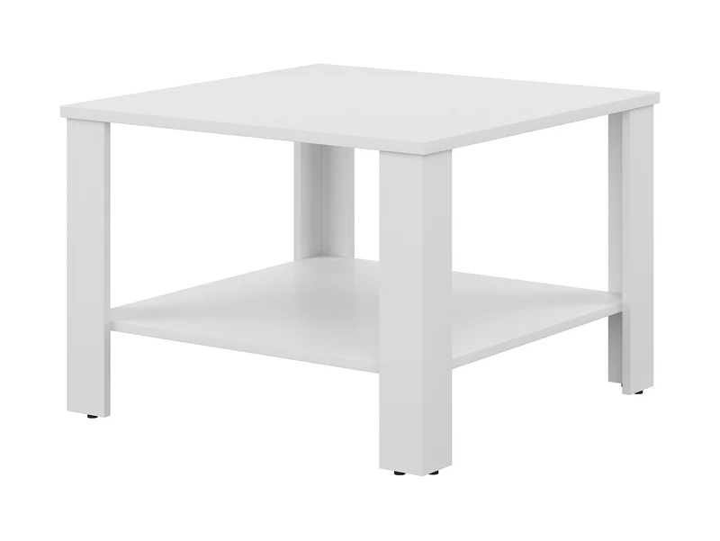 Odette Square Coffee Table 67.5 cm – Alpine White, Laminated Top, Universal Living Room