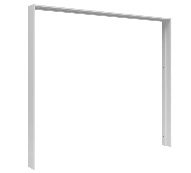 Tetrix Passe-Partout Surround Frame 220 – White Gloss, Wardrobe Finishing Trim
