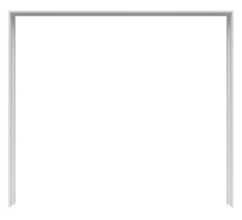 Tetrix Passe-Partout Surround Frame 220 – White Gloss, Wardrobe Finishing Trim