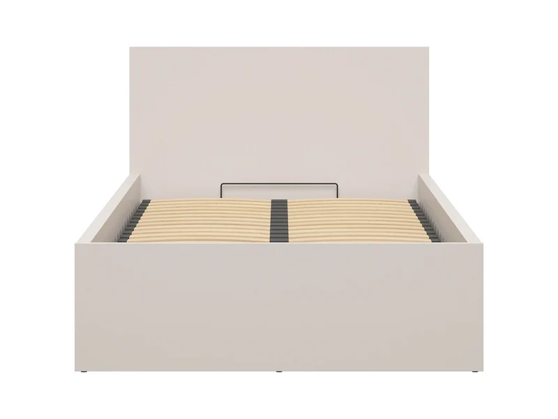 Tetrix Bed 120×200 cm – Kashmir, Tall Headboard, Large Storage Compartment (Mattress Not Included)