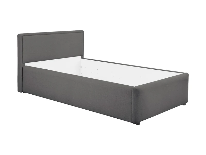Nedin Upholstered Bed 90x200 cm – Maya 21 Fabric, Legs, Headboard, Frame-Free