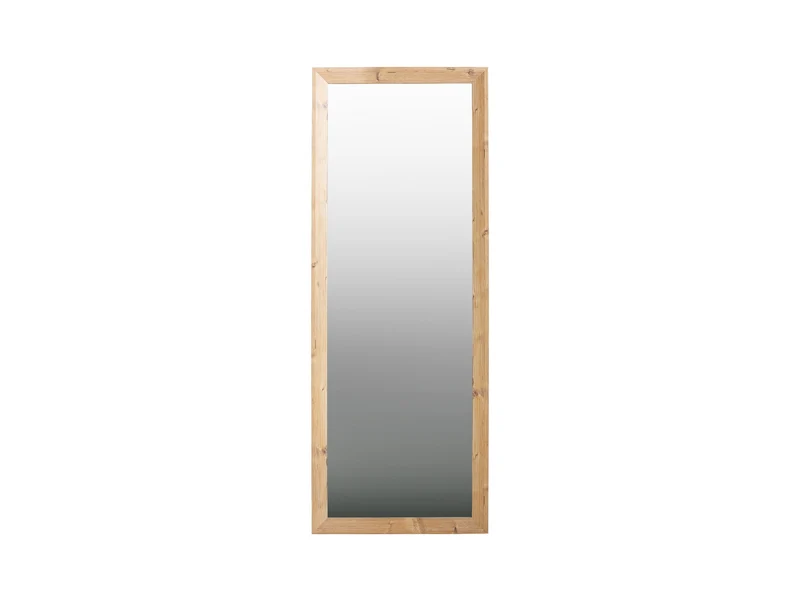 Lea V Wall Mirror 66x176 cm – Pine MDF Frame, Full-Length, Vertical or Horizontal