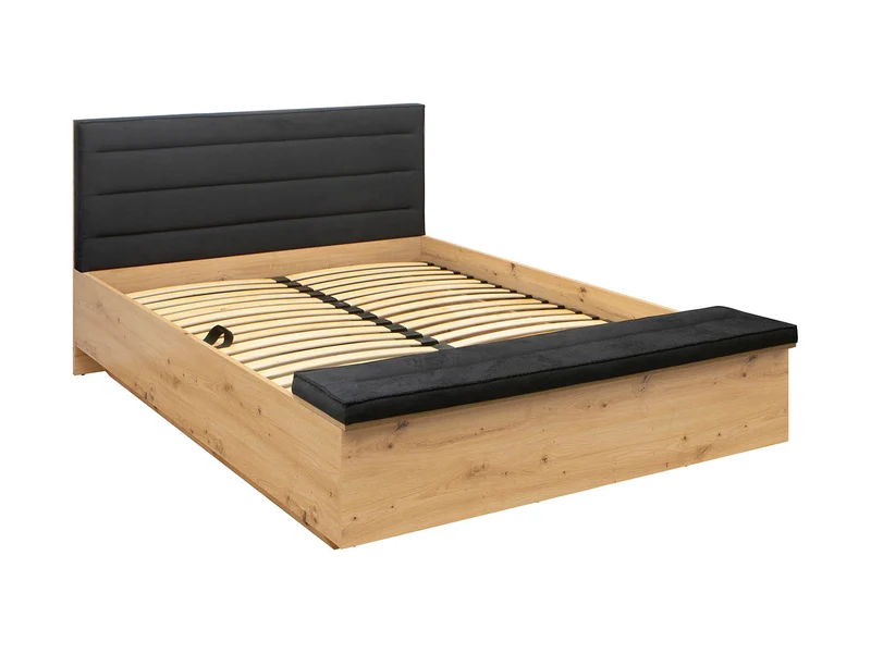 Ostia Bed 140x200 cm + Merida Mattress Set