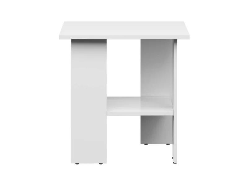 Nepo Plus Coffee Table 55 cm – White | Compact Living Room Table