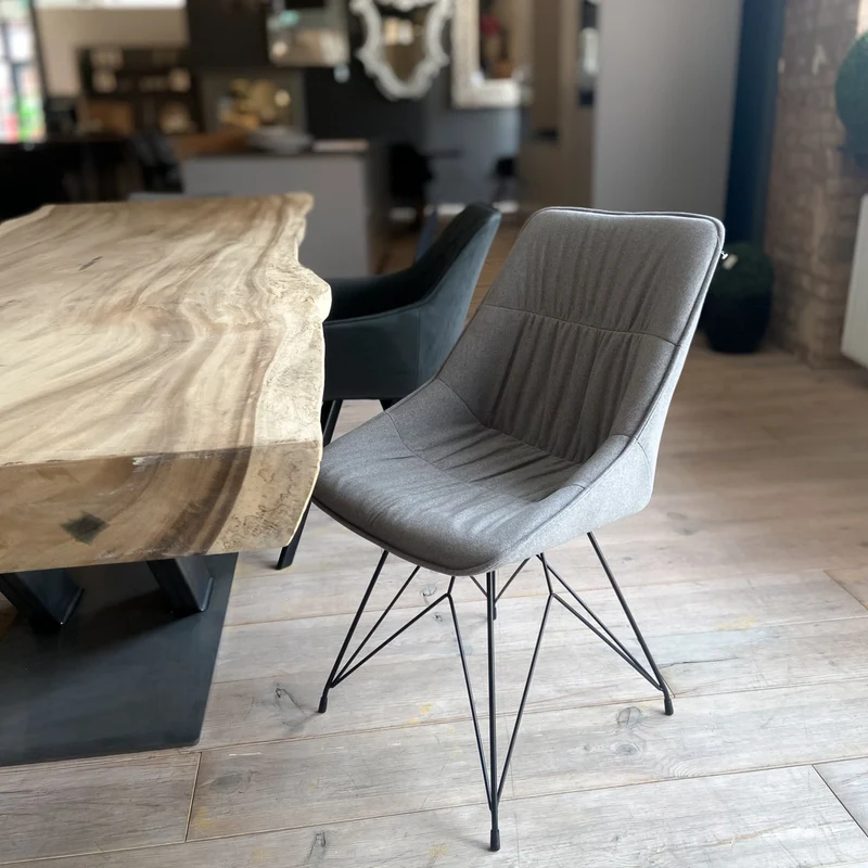 Stuhl | "Lucie" mit Metallbeinen