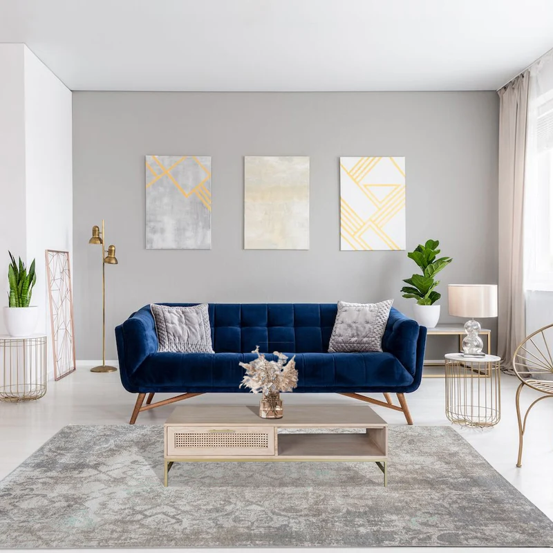 Couchtisch | Como mit Wiener Geflecht