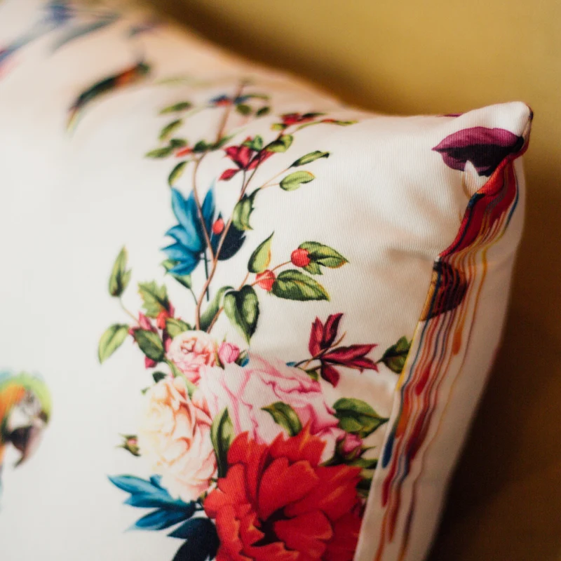 Kissenbezug Floral Bahama Bunt