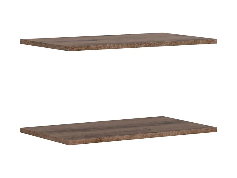 Kassel Wardrobe Shelves 83 cm – Set of 2, Monastery Oak