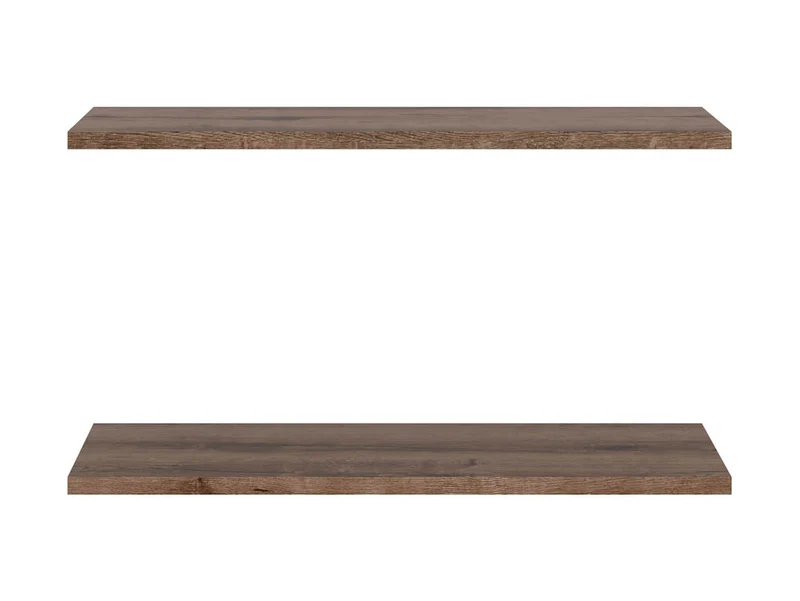 Kassel Wardrobe Shelves 83 cm – Set of 2, Monastery Oak