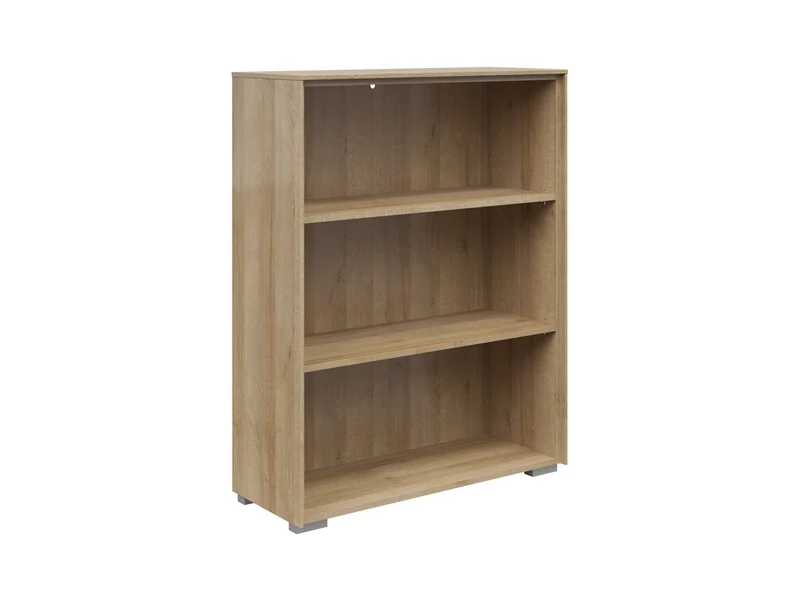 Nevada Medium Open Bookcase – Riviera Oak, 81 cm