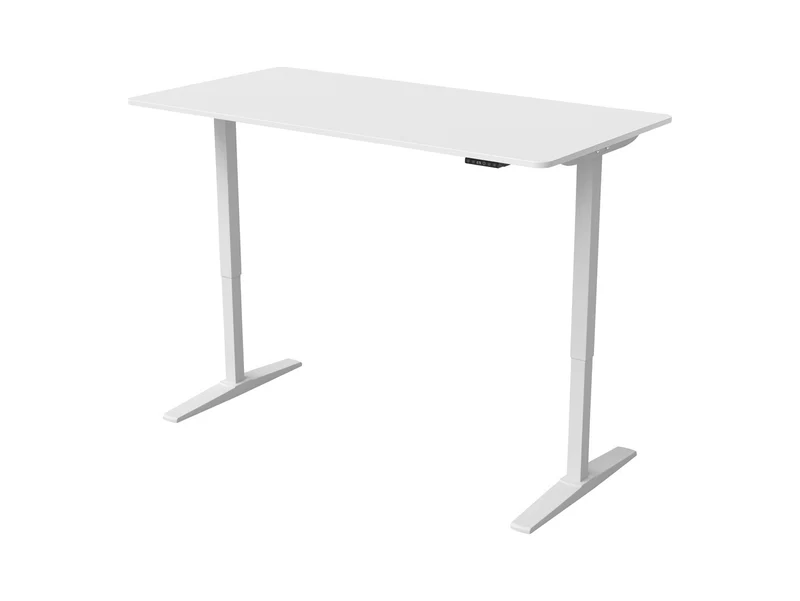 Kento — Electric Height-Adjustable Gaming & Office Desk 160 cm – White