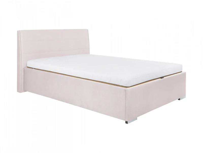 Cosala III — Upholstered Bed 140x200 cm with Tall Headboard