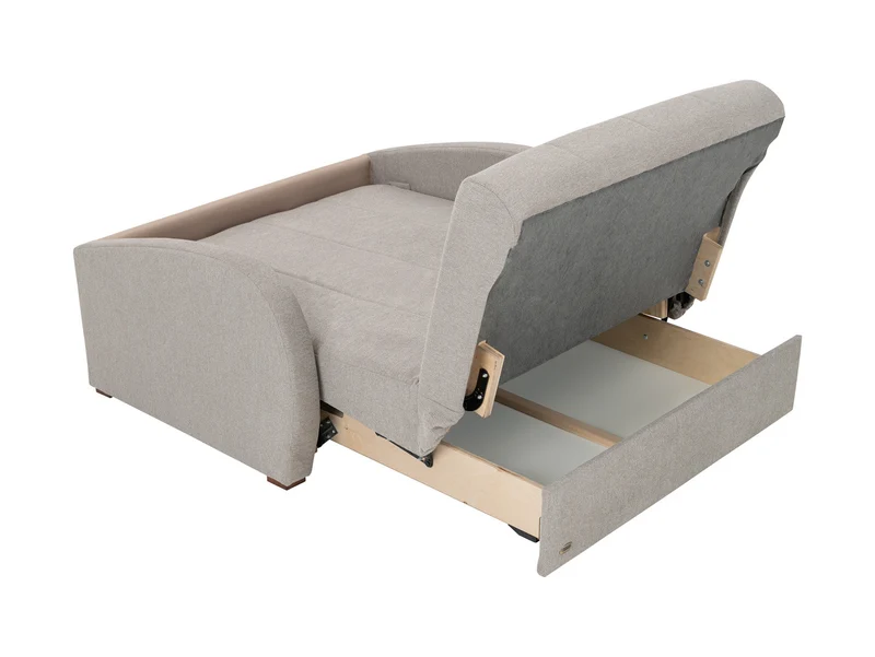 Poli 2-Seater Sofa Bed with Storage | Wave Spring Mattress | 134x97x110cm