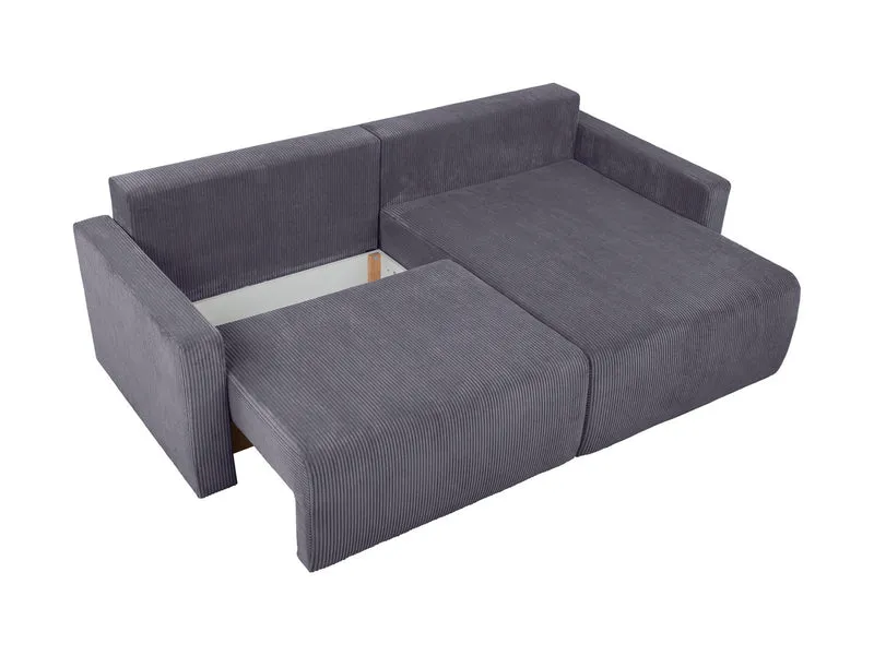 Rufio Corner Sofa Bed with Storage | Bonell Springs | Left or Right | 230x146cm