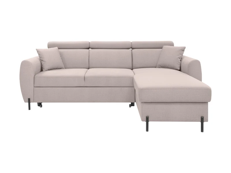 Nolio Corner Sofa Bed 239×182 cm – Sleep Function, Bedding Storage, Maya 01