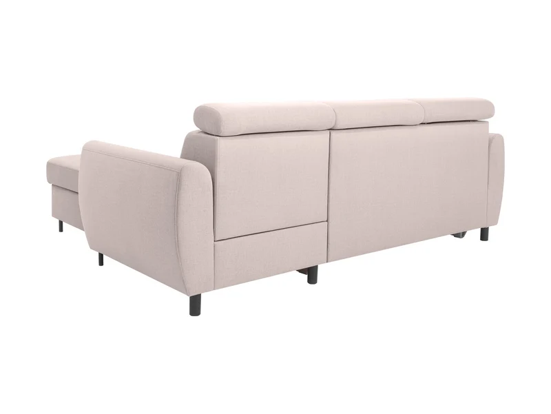 Nolio Corner Sofa Bed 239×182 cm – Sleep Function, Bedding Storage, Maya 01