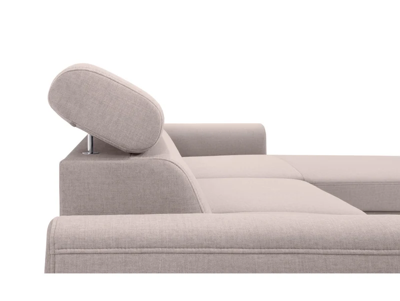 Nolio Corner Sofa Bed 239×182 cm – Sleep Function, Bedding Storage, Maya 01