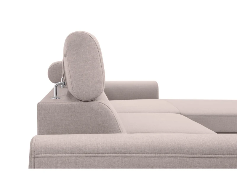 Nolio Corner Sofa Bed 239×182 cm – Sleep Function, Bedding Storage, Maya 01