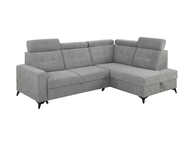 Amado Corner Sofa (Right-Hand) – Wind 90, 5 Adjustable Headrests, Sleep Function, Bedding Storage