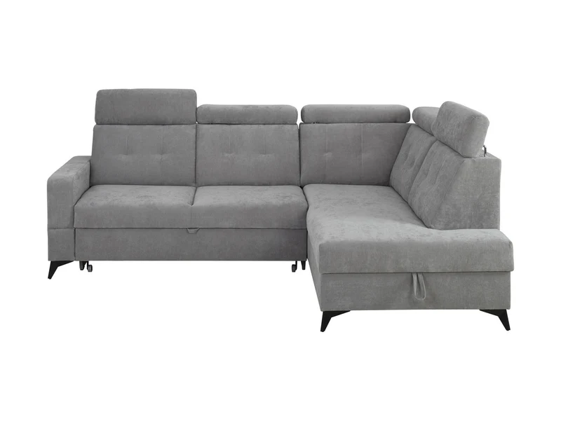 Amado Corner Sofa (Right-Hand) – Wind 90, 5 Adjustable Headrests, Sleep Function, Bedding Storage