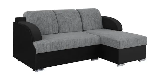 Merin Corner Sofa Bed with Storage – Reversible, 124x200 cm Sleeping Surface