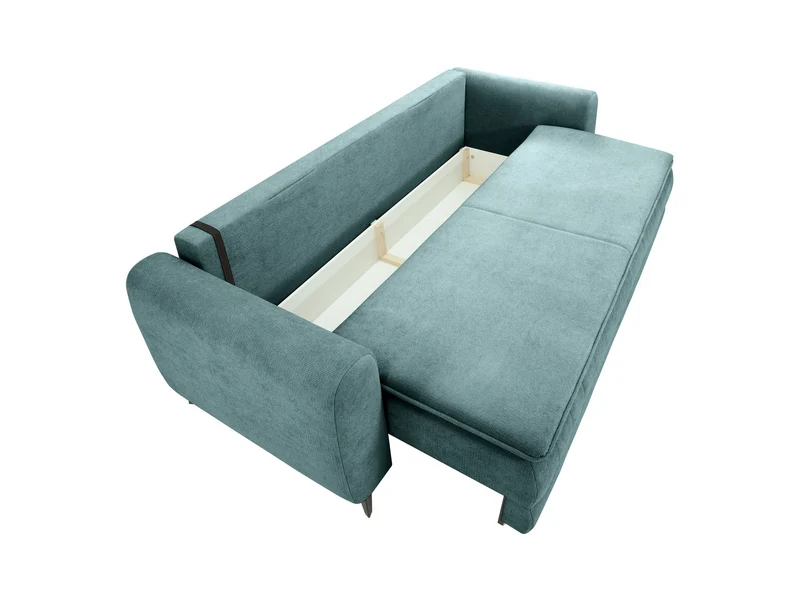 Bolero 3-Seater Sofa Bed | DL Mechanism, Bonell Springs & Storage | 227x100cm | 190x149cm Sleep