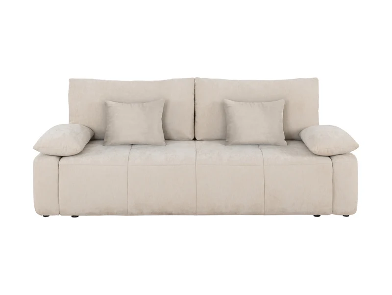 Hello 3-Seater Sofa Bed | Grey Chenille | DL Mechanism, Storage & 195x150cm Sleeping Surface | 240cm