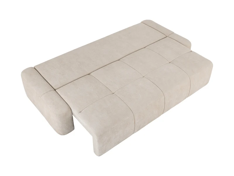 Hello 3-Seater Sofa Bed | Grey Chenille | DL Mechanism, Storage & 195x150cm Sleeping Surface | 240cm