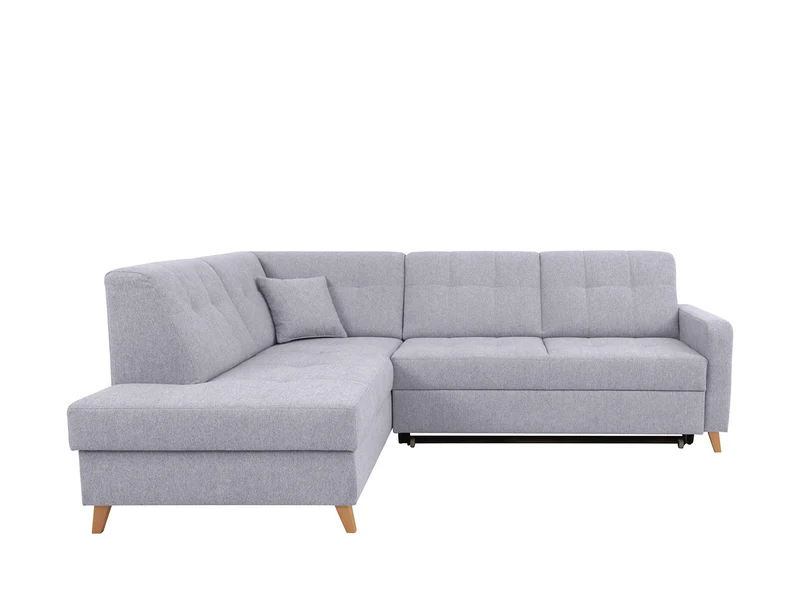 Lars Left-Hand Corner Sofa Bed | Dolphin Mechanism, Storage & 125x189cm Sleep | 232x187cm