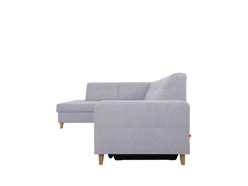 Lars Left-Hand Corner Sofa Bed | Dolphin Mechanism, Storage & 125x189cm Sleep | 232x187cm