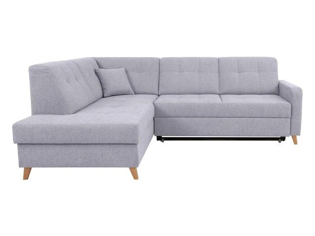 Lars Left-Hand Corner Sofa Bed | Dolphin Mechanism, Storage & 125x189cm Sleep | 232x187cm