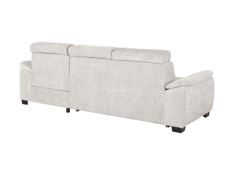 Aguda Corner Sofa Bed | Dolphin Mechanism, 3 Adjustable Headrests & Storage | 269x175cm | Cremona 04