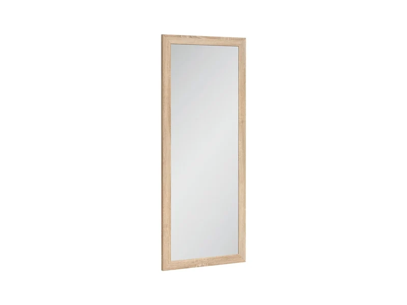 Kaspian Wall Mirror | Sonoma Oak | Rectangular | 49×116 cm | Wood Veneer Frame