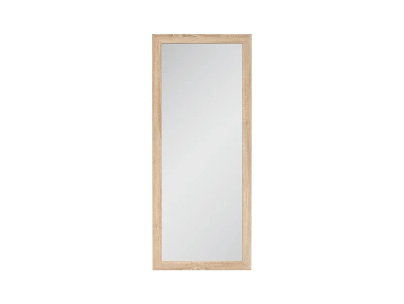 Kaspian Wall Mirror | Sonoma Oak | Rectangular | 49×116 cm | Wood Veneer Frame