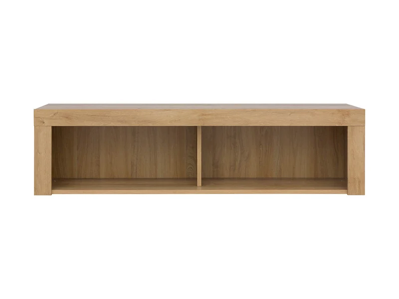 Balder Wall-Mounted Cabinet | Riviera Oak | 2 Open Shelves | 120×31.5 cm