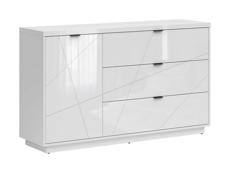 Forn Chest of Drawers – White Gloss