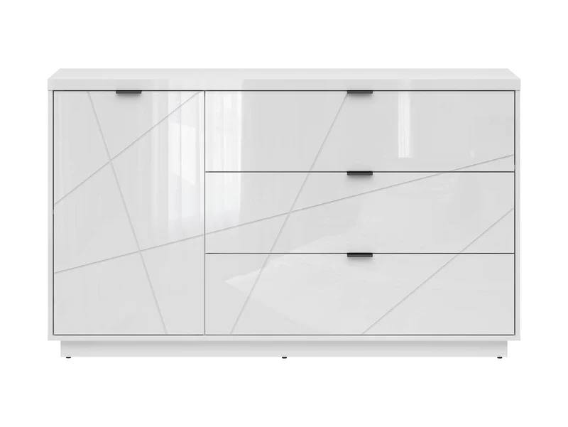Forn Chest of Drawers – White Gloss