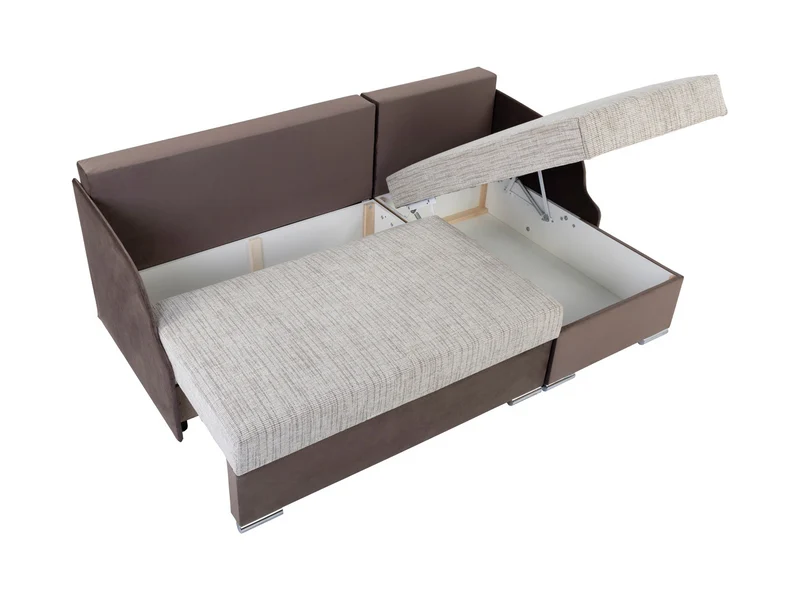 Merin Lux Corner Sofa Bed with Storage – Reversible Left/Right