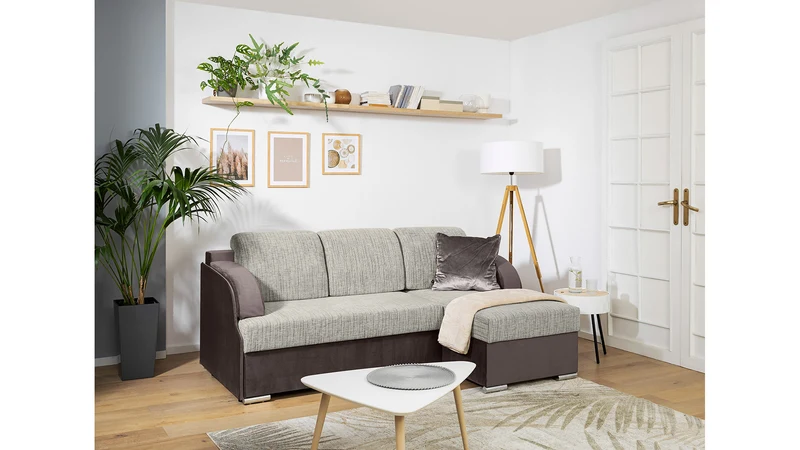 Merin Lux Corner Sofa Bed with Storage – Reversible Left/Right