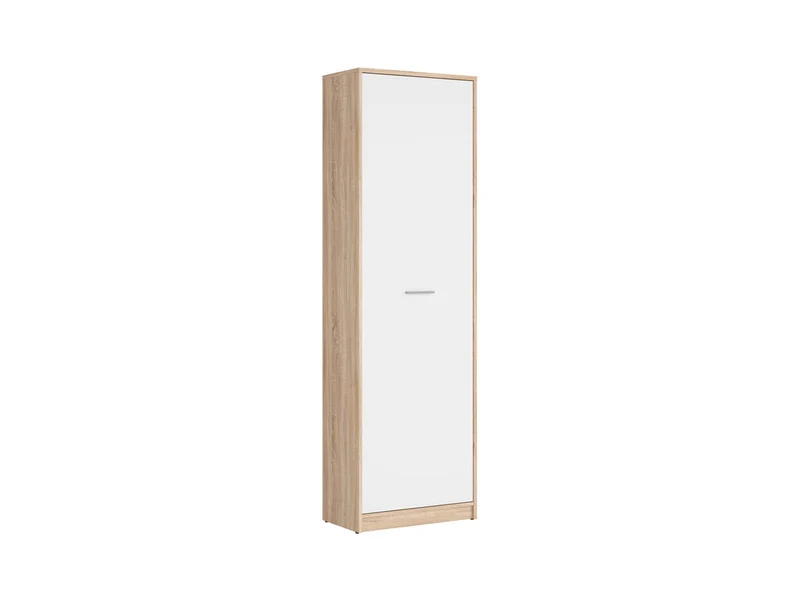 Nepo Plus Closed Bookcase 60 cm – Sonoma Oak / White