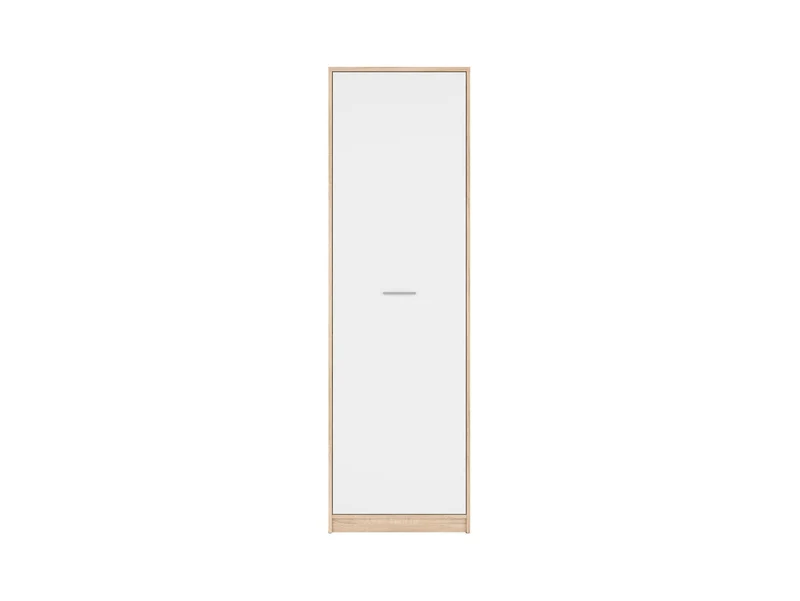Nepo Plus Closed Bookcase 60 cm – Sonoma Oak / White