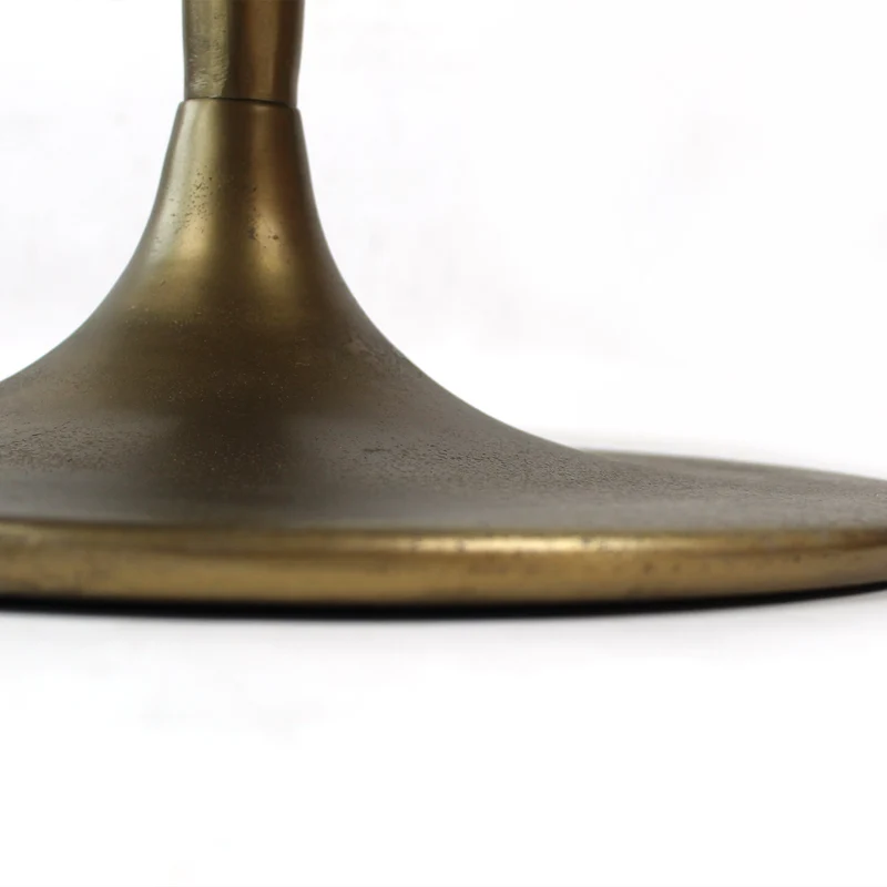 Couchtisch | "Don" mit Brass Antique-Finish