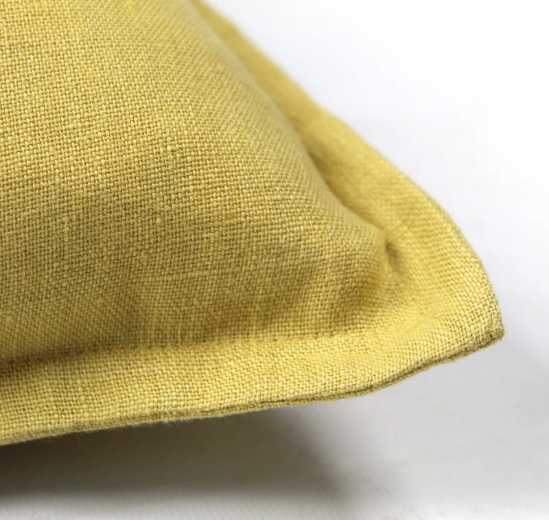 Kissenhülle | Linen in gelb