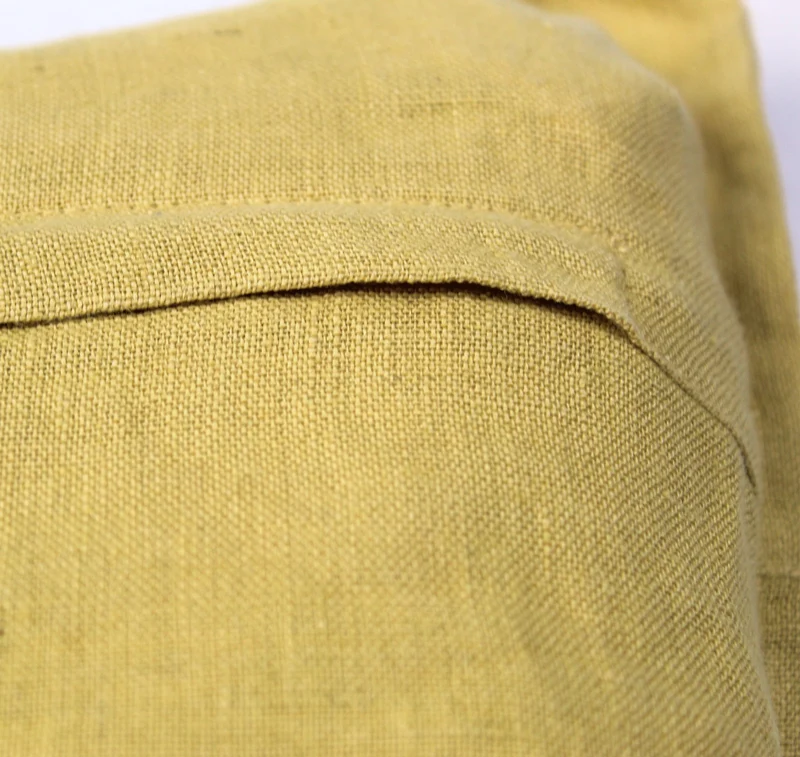 Kissenhülle | Linen in gelb