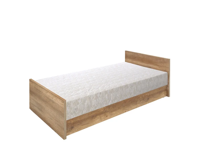 Malcolm Single Bed 90 — Youth Bedroom, Storage & Monument Oak